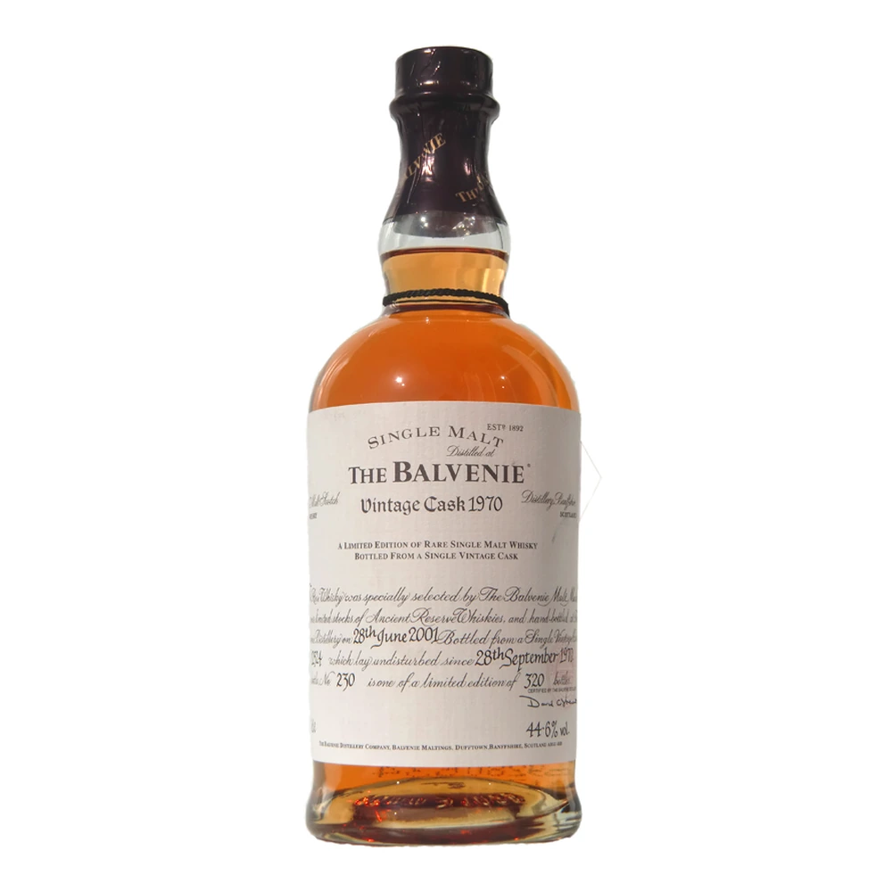 Balvenie Vintage Cask 30 Years Old 1970