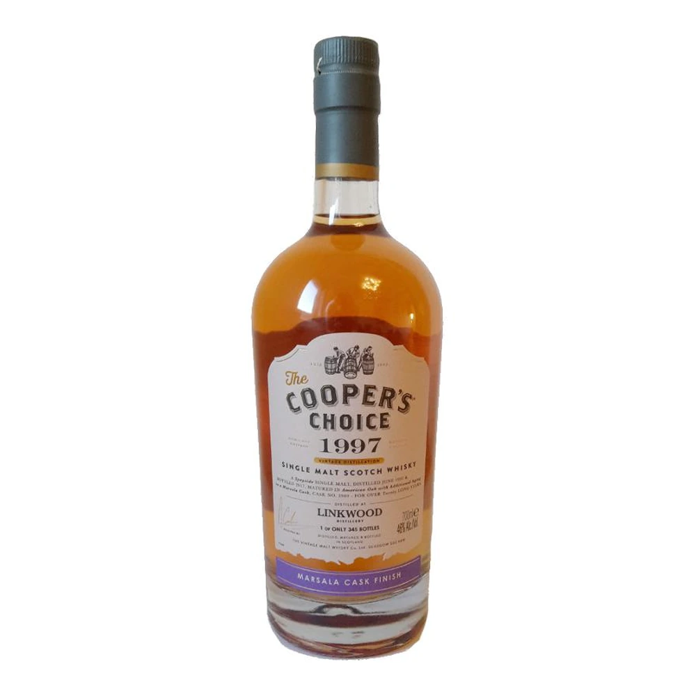 Linkwood 20 Years Old 1997 Cask #3989 (The Vintage Malt Whisky Co Ltd.)