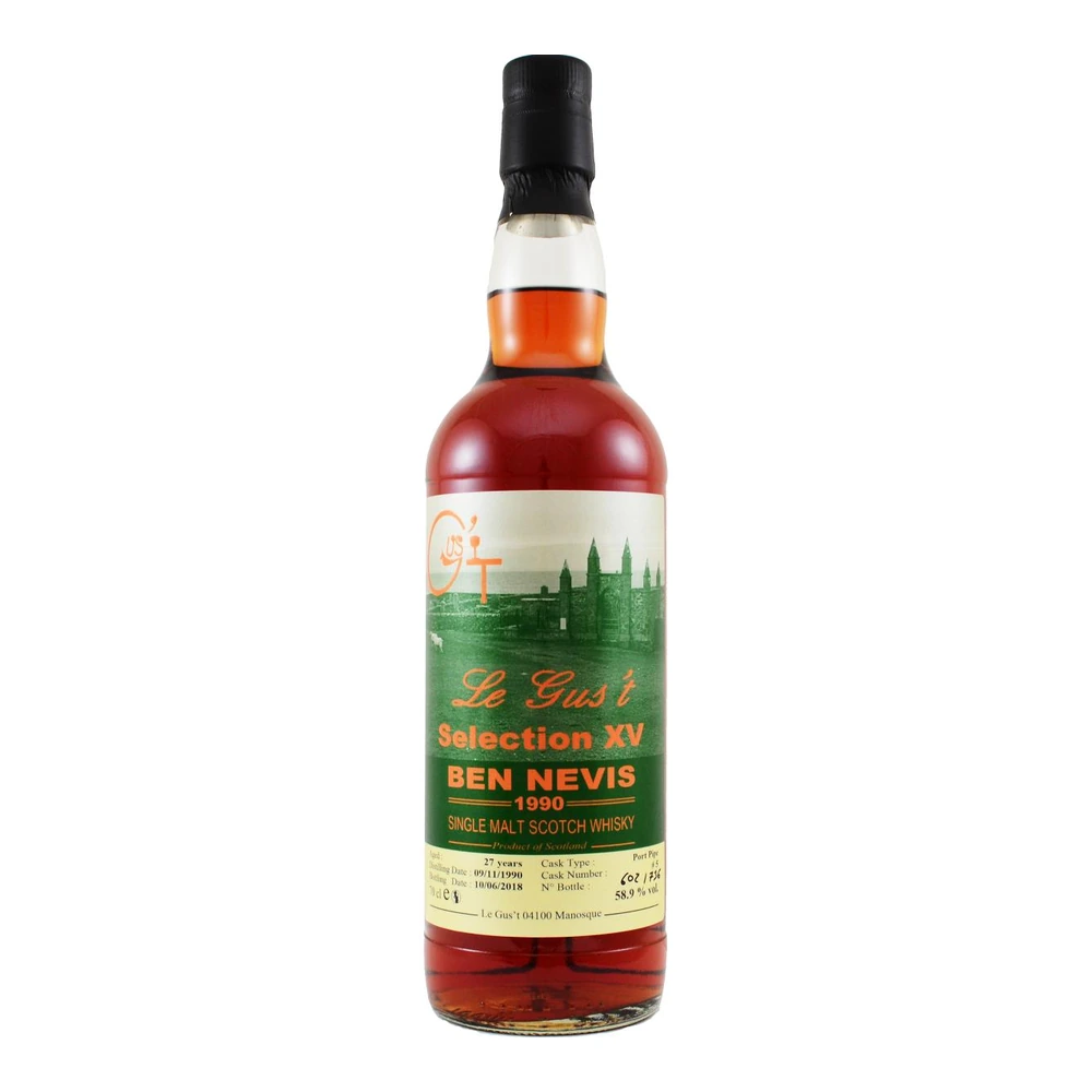 Ben Nevis 27 Years Old 1990 Cask #5 (Le Gus't)