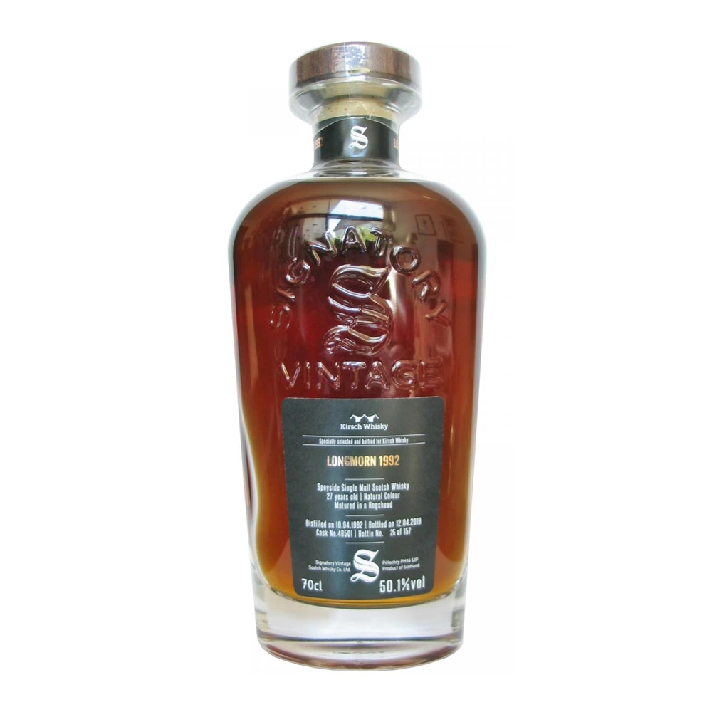 Longmorn 27 Years Old 1992 Cask #48501 (Signatory Vintage)