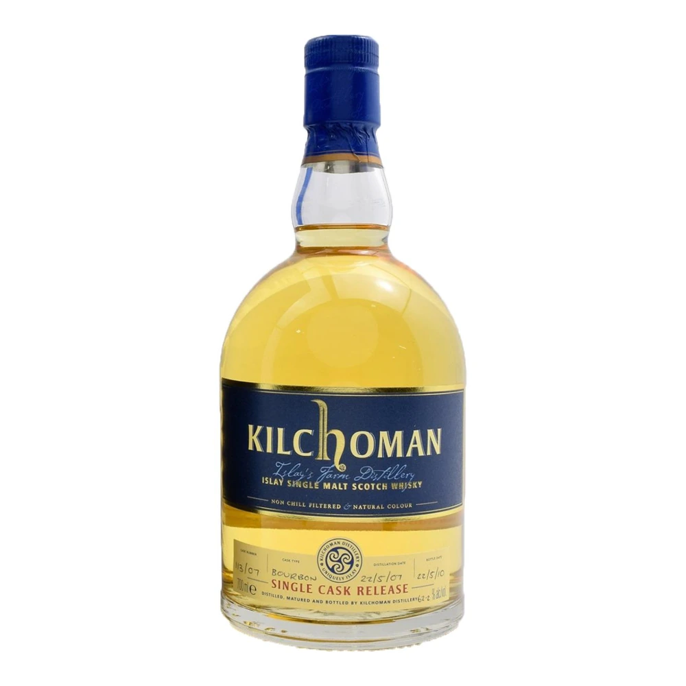 Kilchoman Single Cask for Feis Ile 2010 3 Years Old 2007