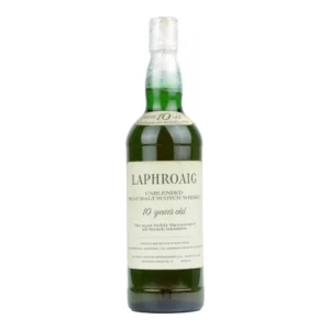 Laphroaig 10 Years Old Unblended Islay Malt (Italian Bottling)