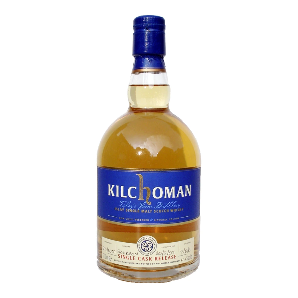 Kilchoman Single Cask for WIN 3 Years Old 2007