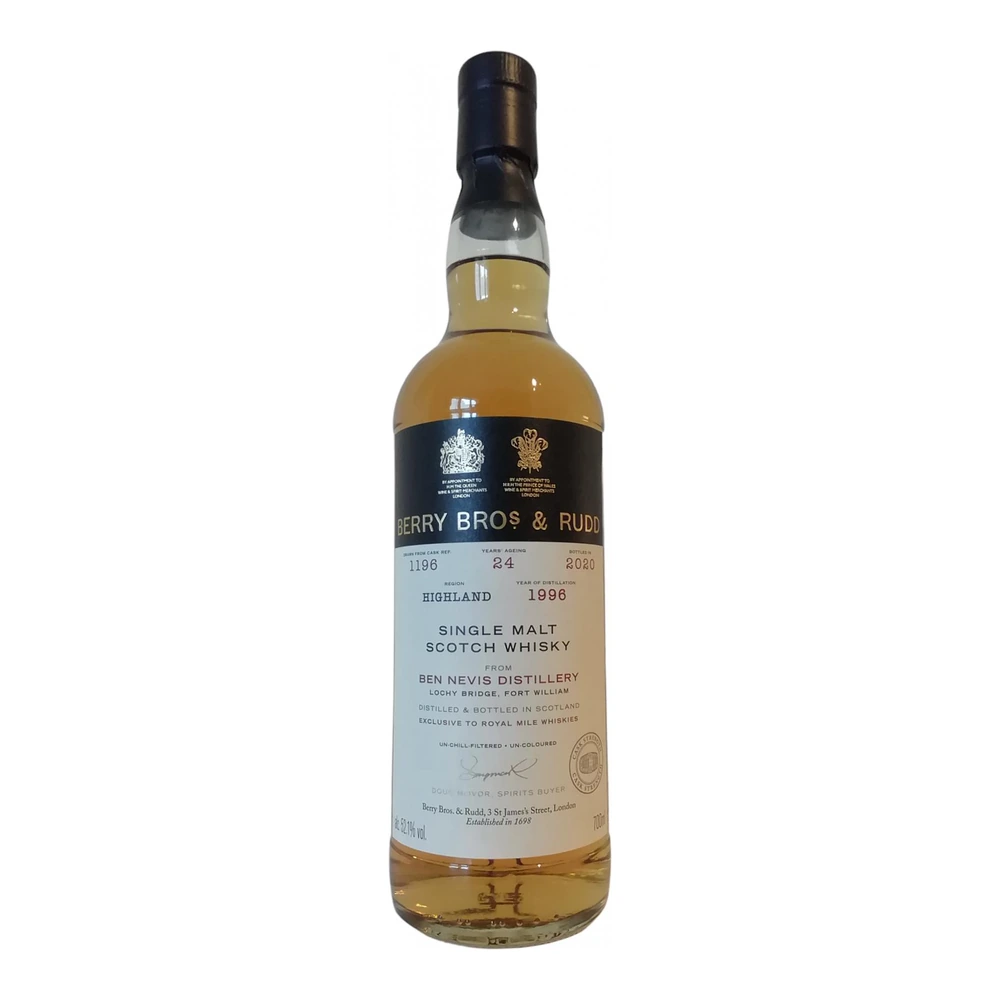 Ben Nevis 24 Years Old 1996 Cask #1196 (part) (BB&R)