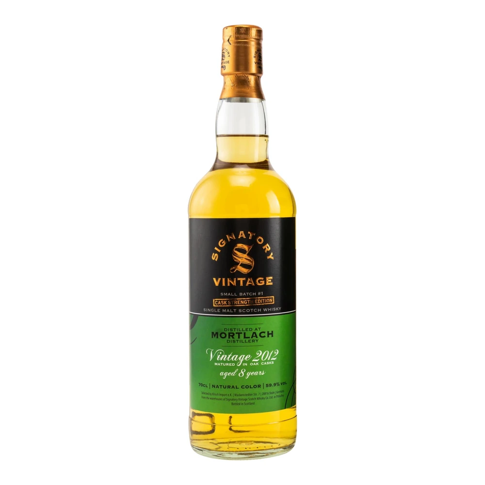 Mortlach 8 Years Old 2012 Cask #9 + 314423+ 314432 (Signatory Vintage)