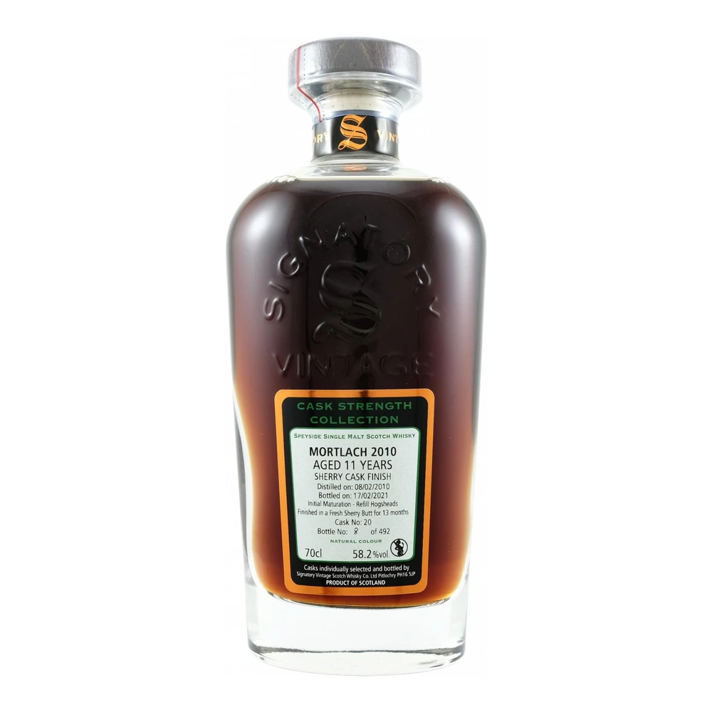 Mortlach 11 Years Old 2010 Cask #20 (Signatory Vintage)