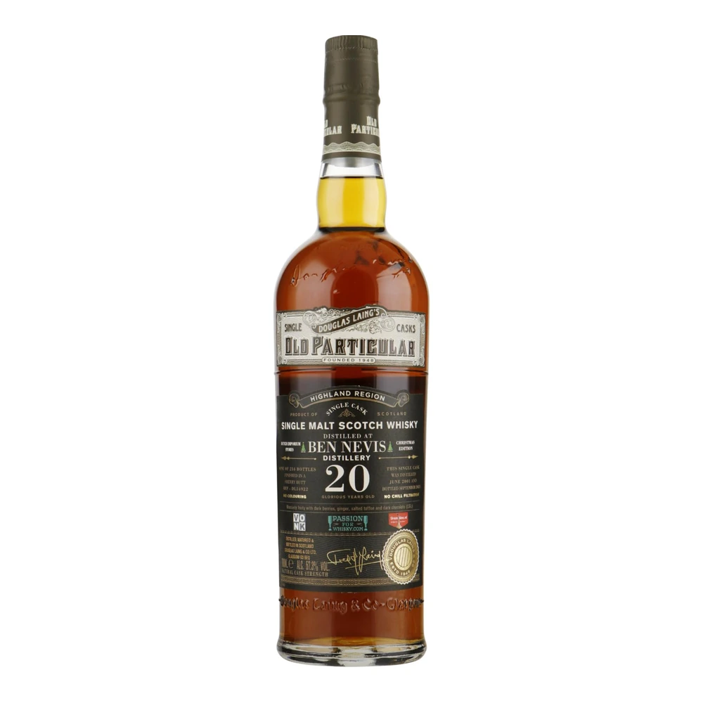 Ben Nevis 20 Years Old 2001 Cask #DL 14922 (Old Particular)