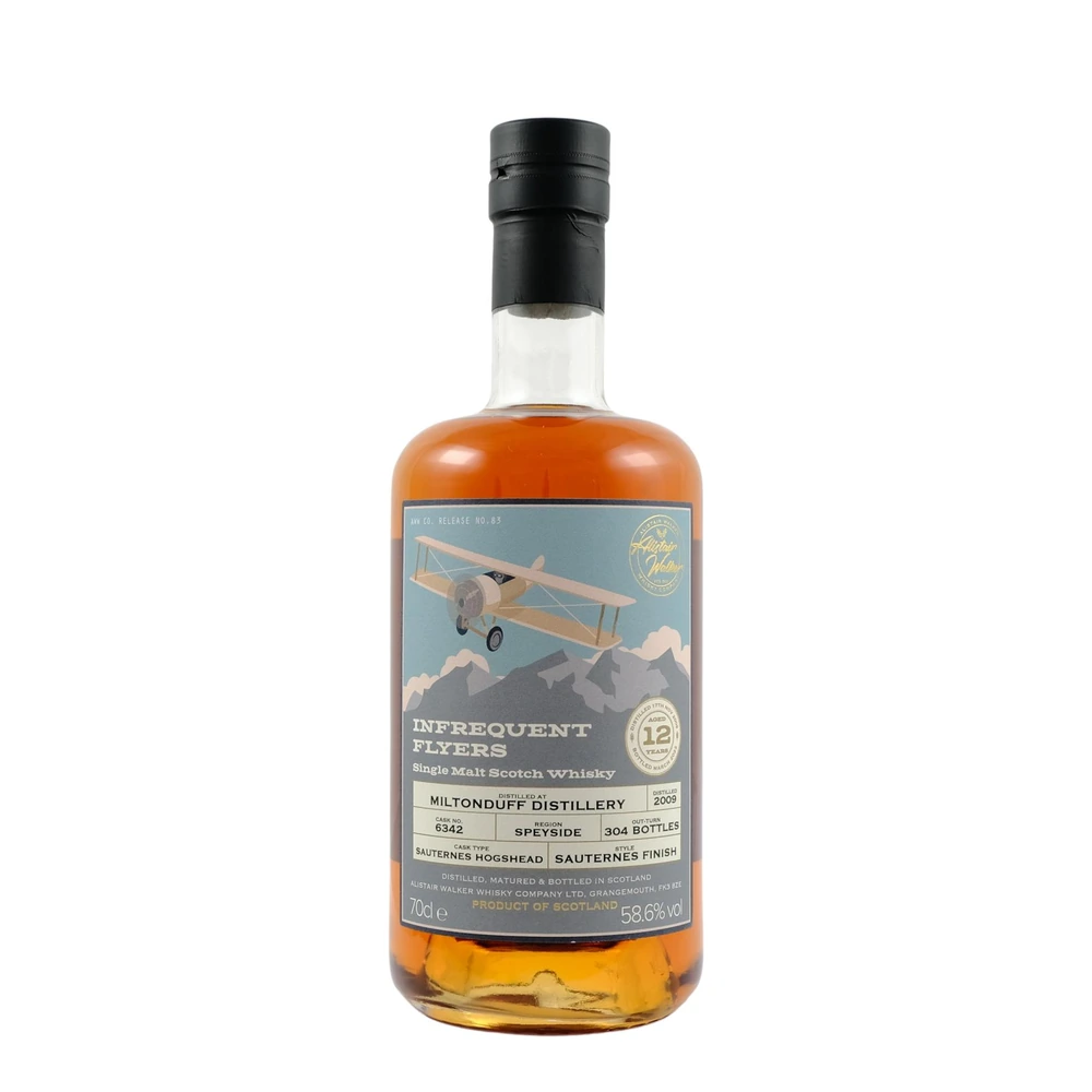 Miltonduff 12 Years Old 2009 Cask #6342 (Alistair Walker Whisky Company)