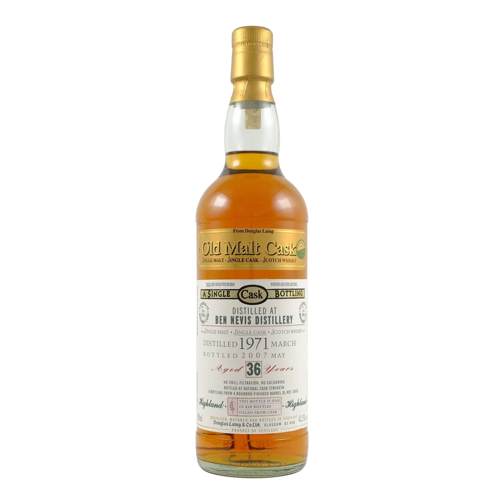 Ben Nevis 36 Years Old 1971 Cask #DL 3616 (Douglas Laing)
