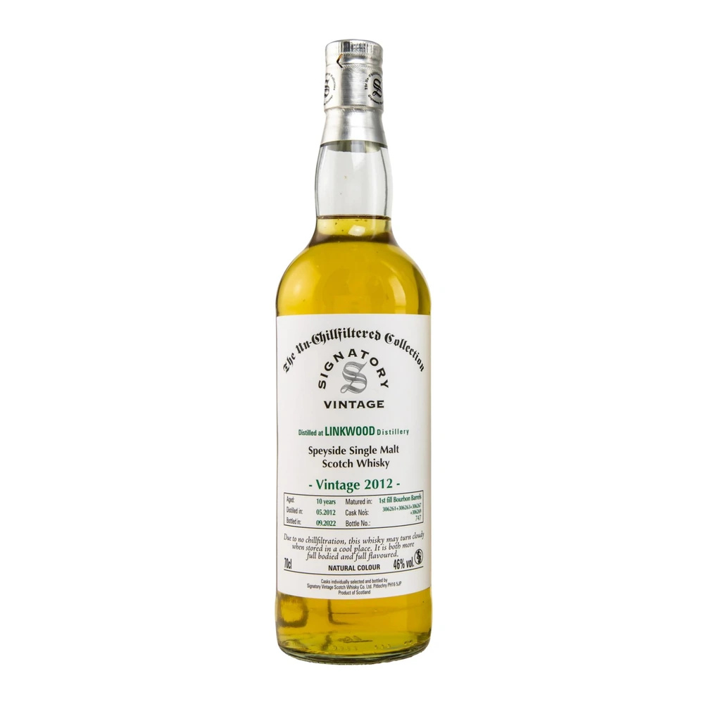Linkwood 10 Years Old 2012 Cask #306261 + 3 + 7 + 9 (Signatory)