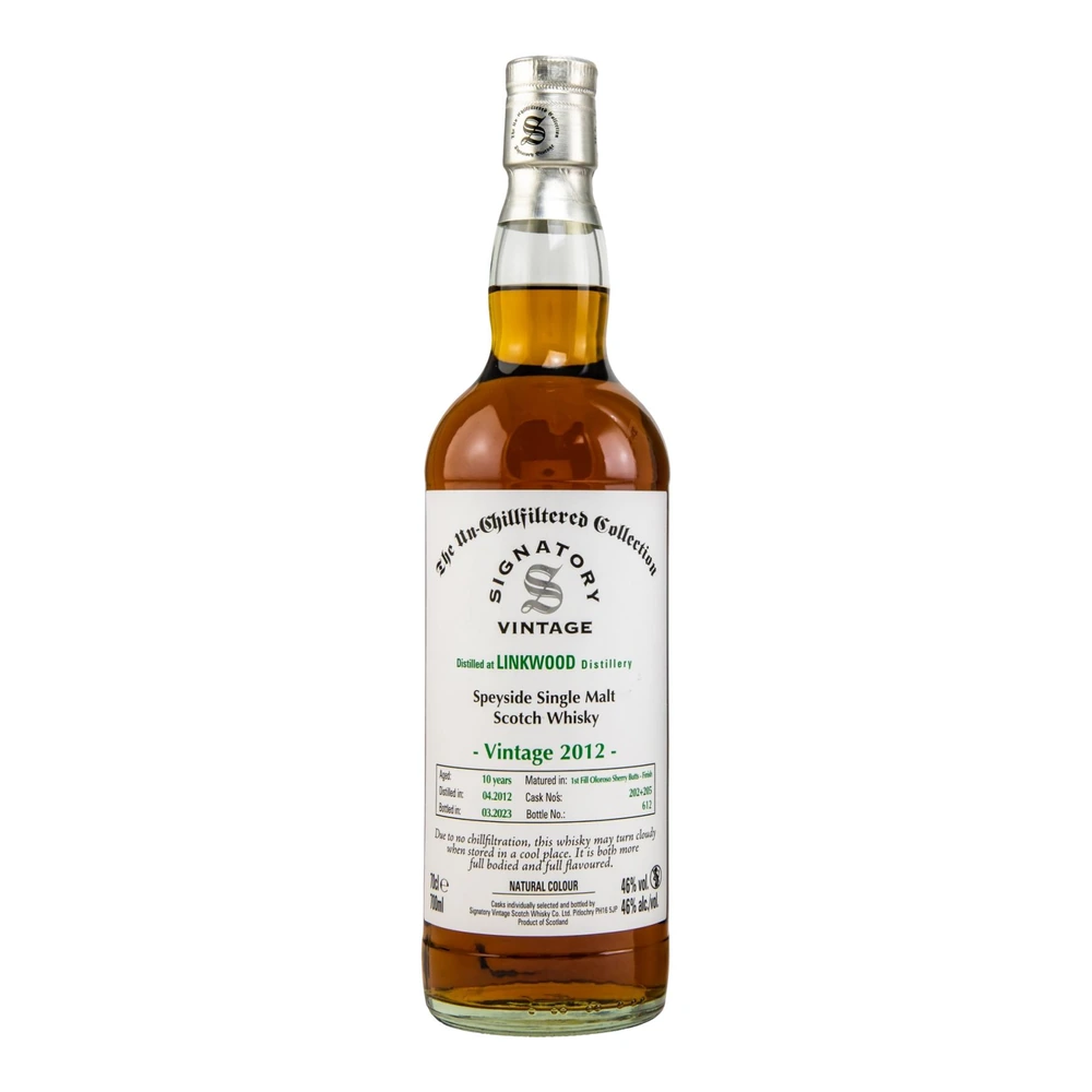 Linkwood 10 Years Old 2012 Cask #202 & 205 (Signatory)