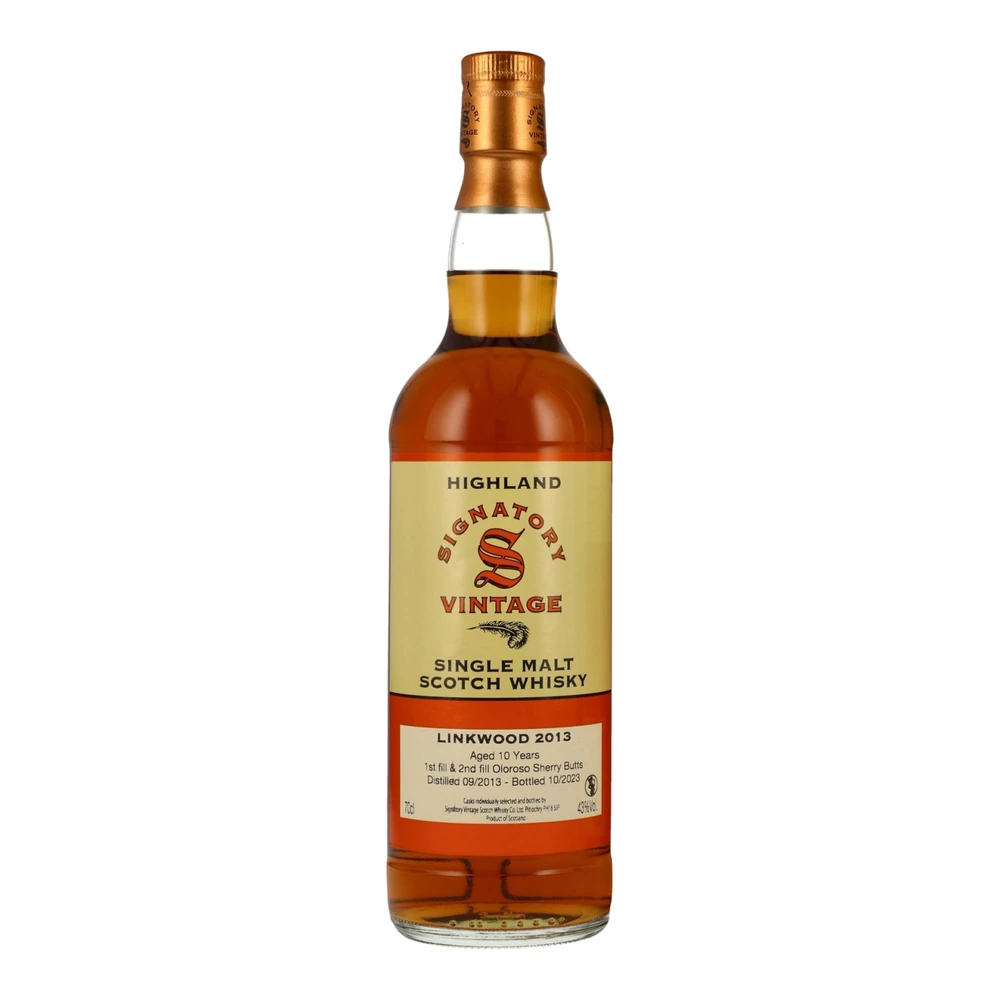 Linkwood 10 Years Old 2013 Vintage (Signatory)