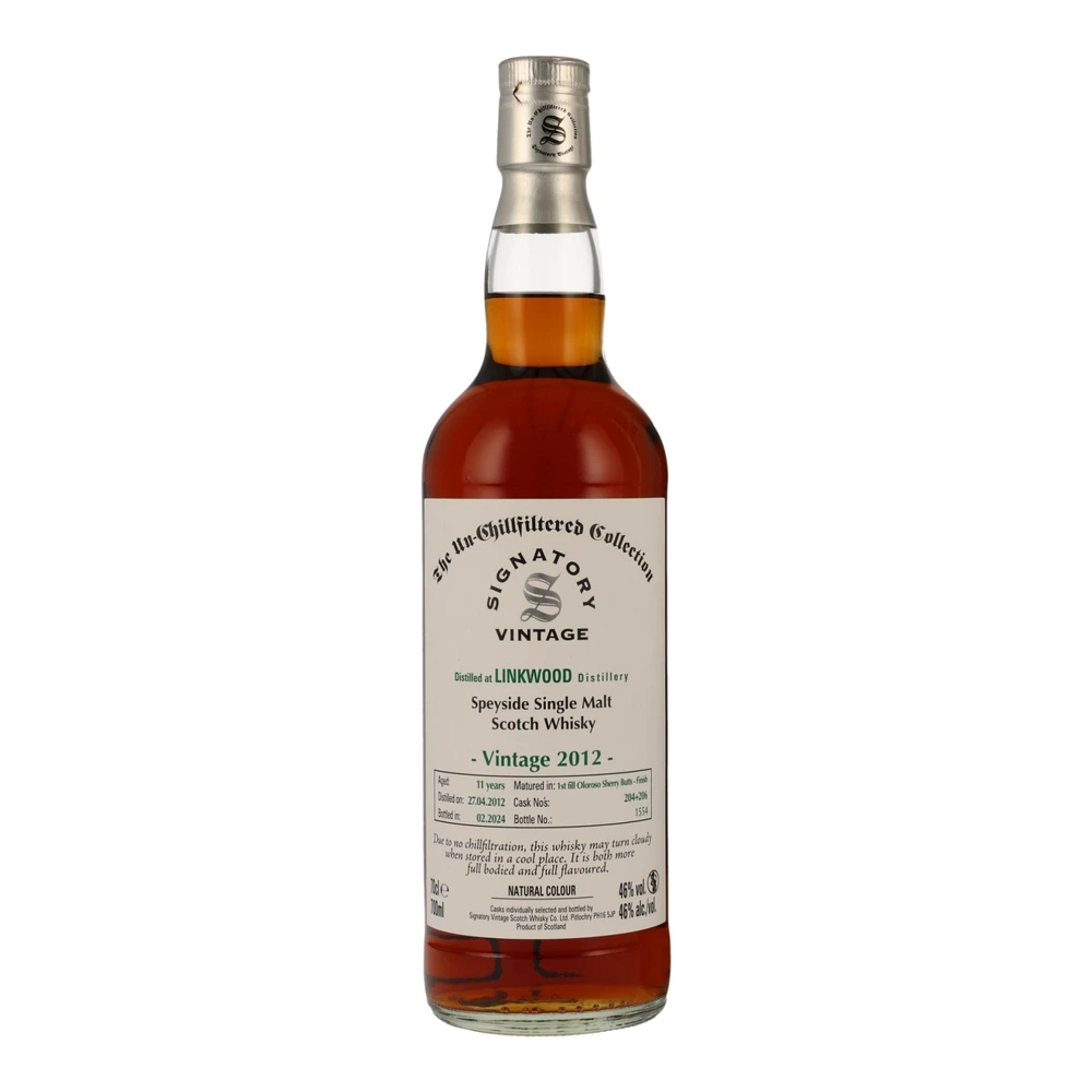 Linkwood 11 Years Old 2012 Cask #204 + 206 (Signatory)