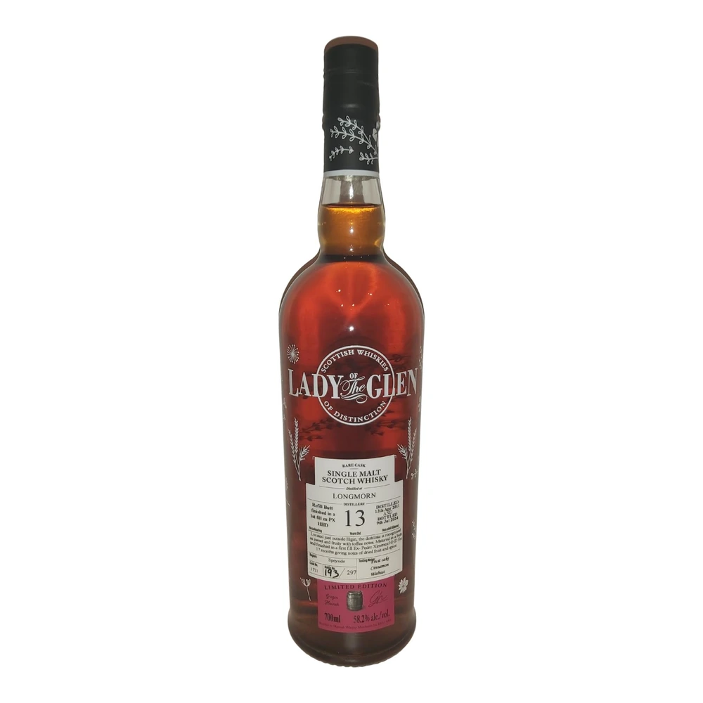 Longmorn 13 Years Old 2011 Cask #1721 (Lady of the Glen)