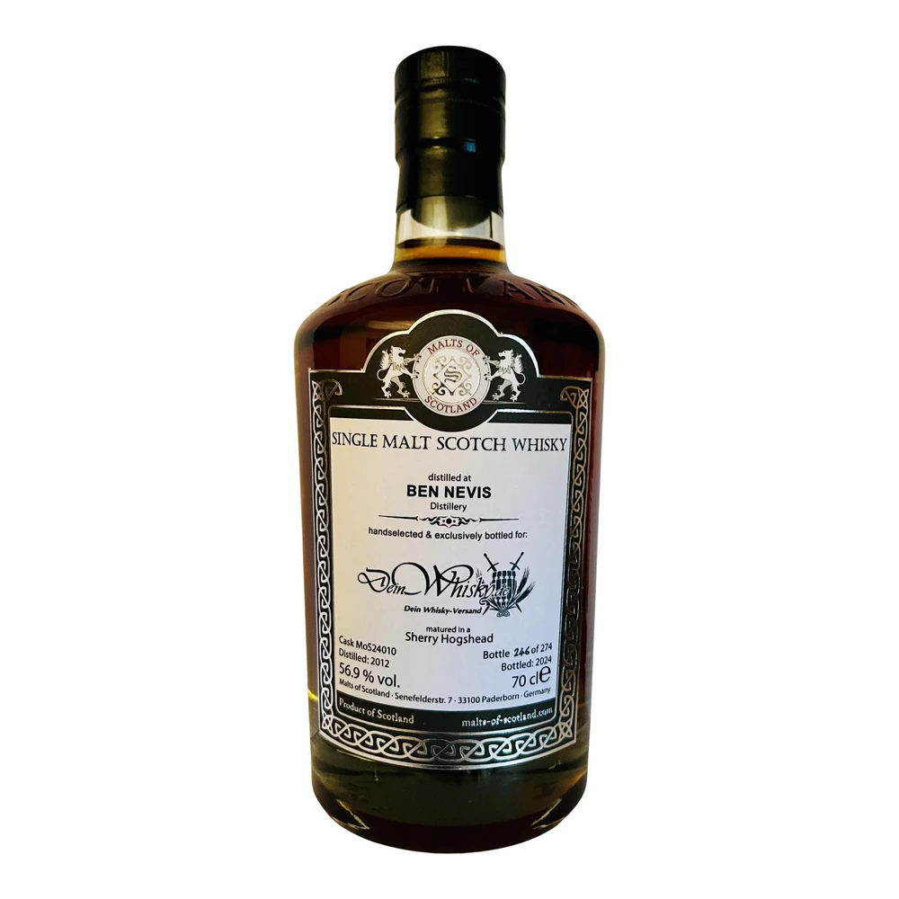 Ben Nevis 12 Years Old 2012 Cask #MoS 24010 (Malts of Scotland)