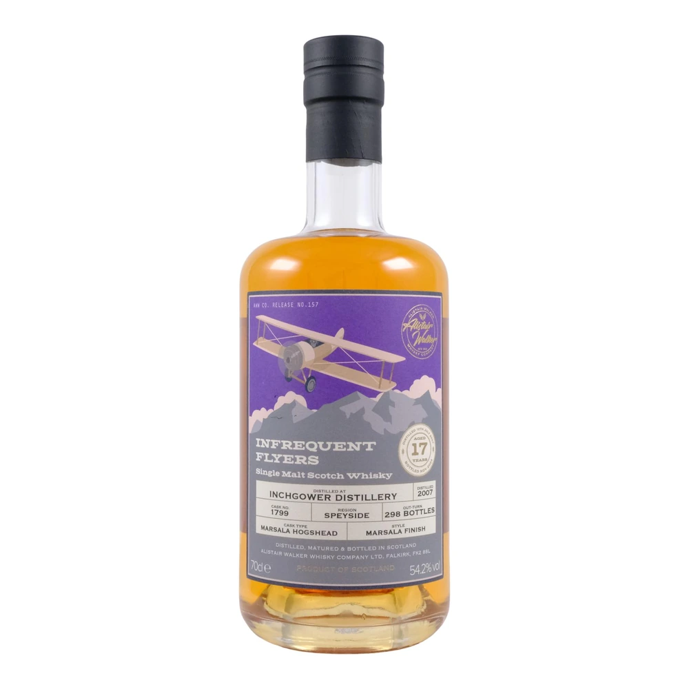 Inchgower 17 Years Old 2007 Cask #1799 (Alistair Walker Whisky Company)