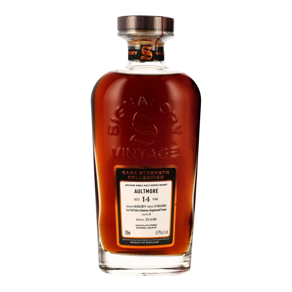 Aultmore 14 Years Old 2011 Cask #8 (Signatory)