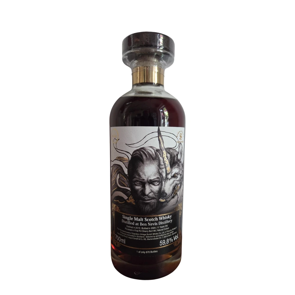 Ben Nevis 11 Years Old 2013 Cask #8 (Signatory)