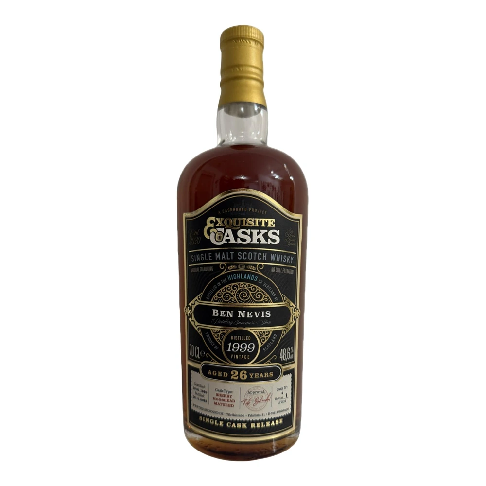 Ben Nevis 26 Years Old 1999 Cask #4 (The Caskhound)