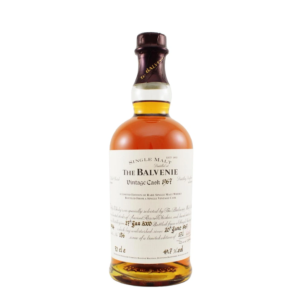 Balvenie Vintage Cask 33 Years Old 1967