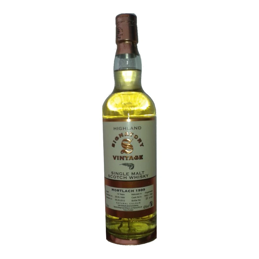 Mortlach 13 Years Old 1999 Cask #7900 + 01 (Signatory Vintage)