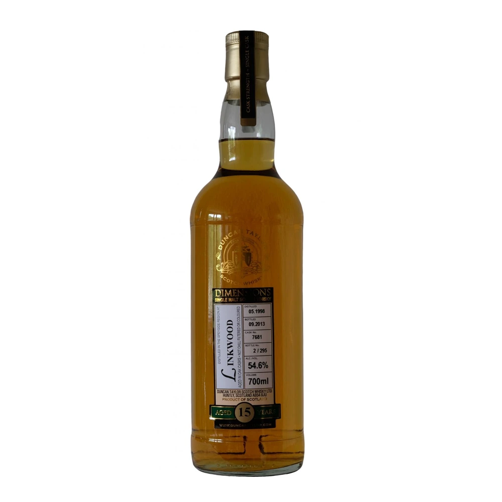 Linkwood 15 Years Old 1998 Cask #7681 (Duncan Taylor)