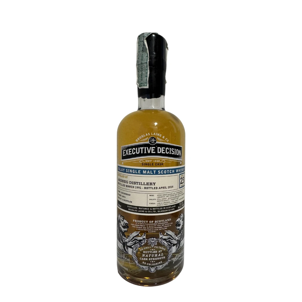 Ardbeg 23 Years Old 1991 Cask #DL 10274 (Douglas Laing)