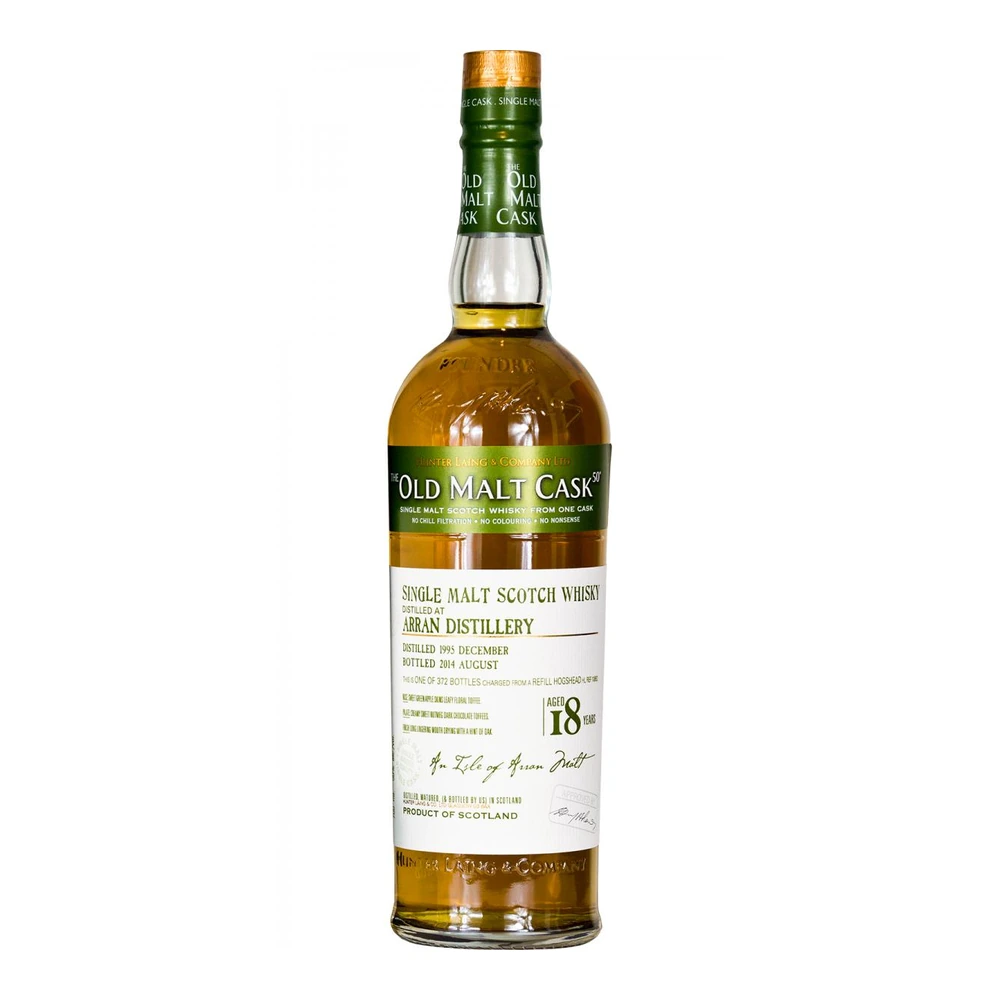 Arran 18 Years Old 1995 Cask #HL 10852 (Old Malt Cask)