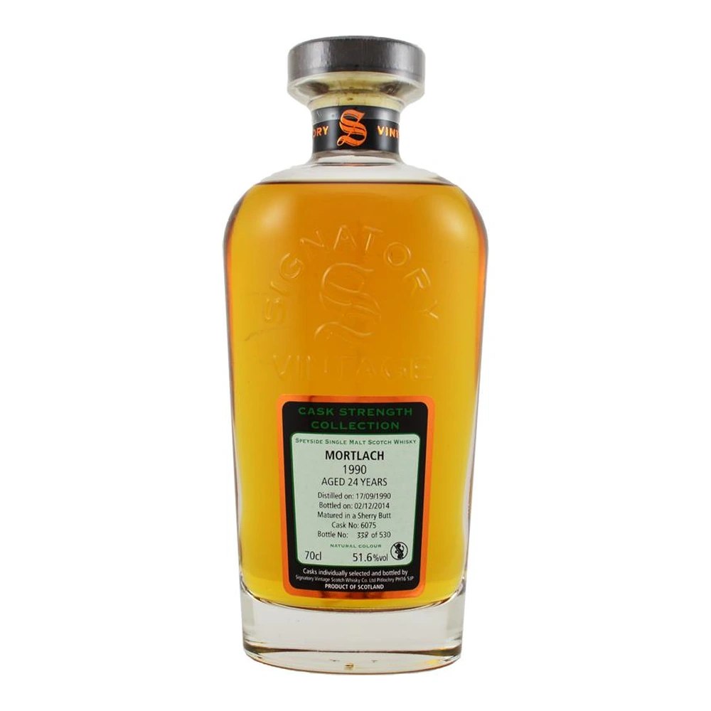 Mortlach 24 Years Old 1990 Cask #6075 (Signatory Vintage)