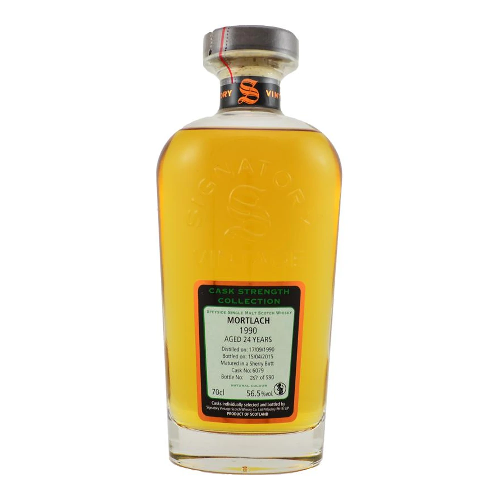 Mortlach 24 Years Old 1990 Cask #6079 (Signatory Vintage)