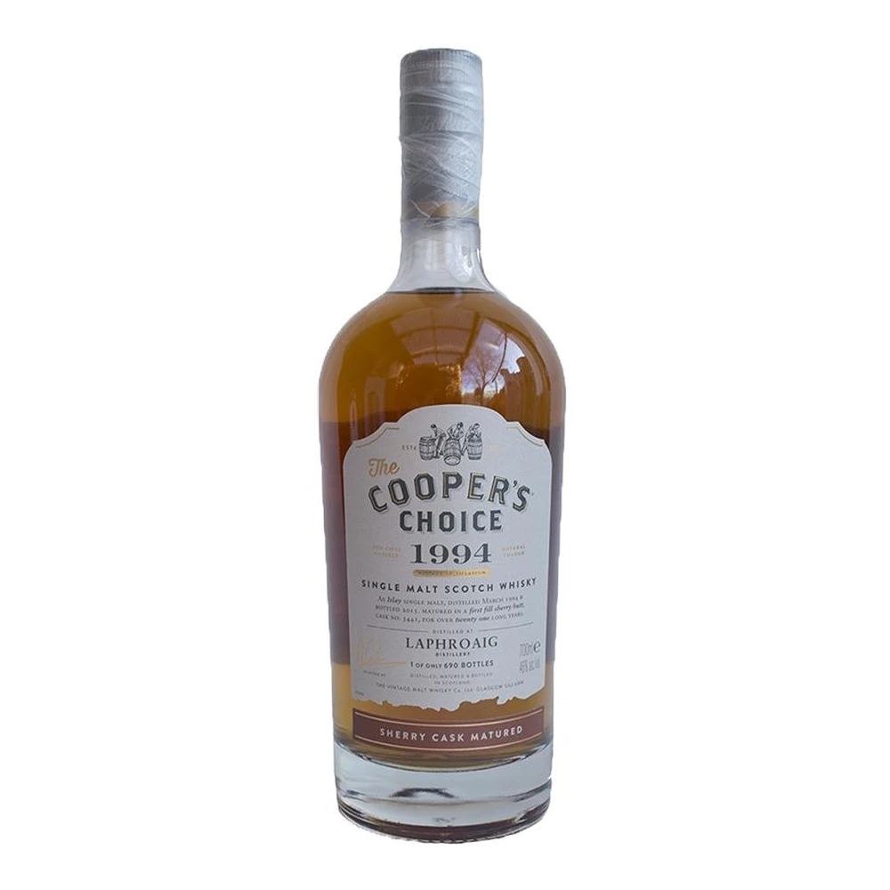 Laphroaig 21 Years Old 1994 Cask #3441 (The Vintage Malt Whisky Co Ltd.)