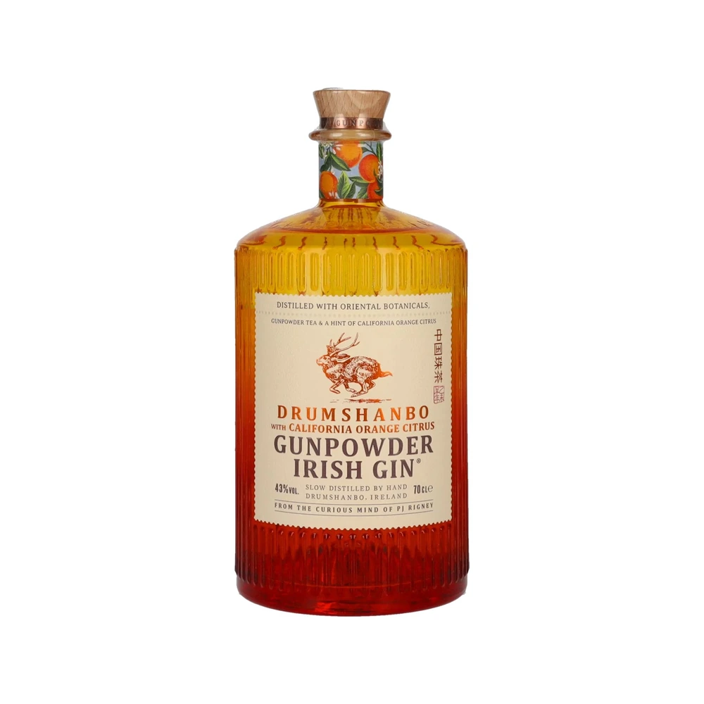 Drumshanbo Gunpowder Irish Gin with California Orange Citrus