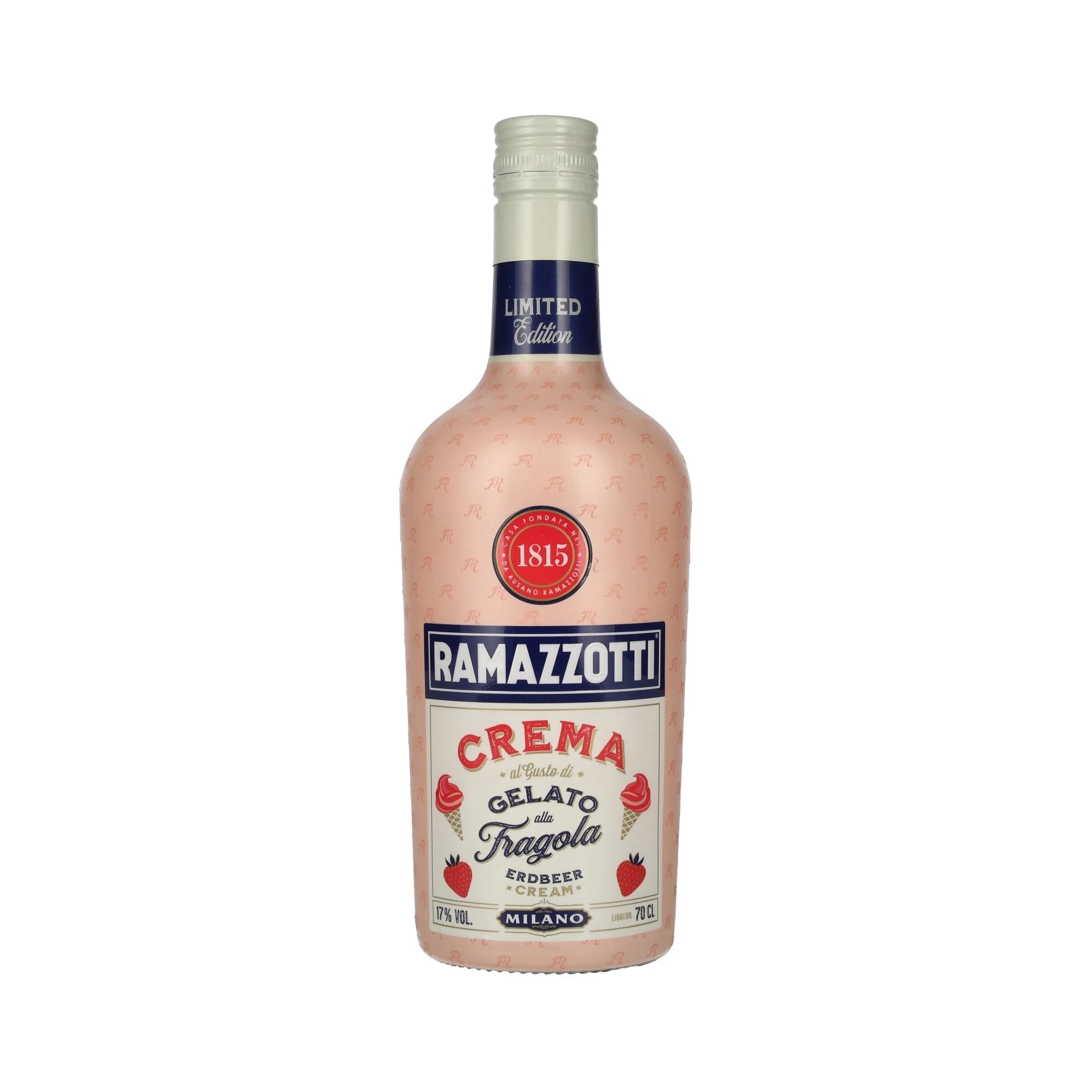 Ramazzotti Crema al Gusto di Gelato alla Fragola Limited Edition