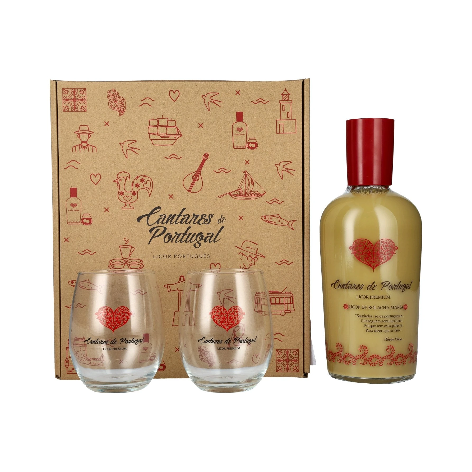 Cantares de Portugal Licor de Bolacha Maria