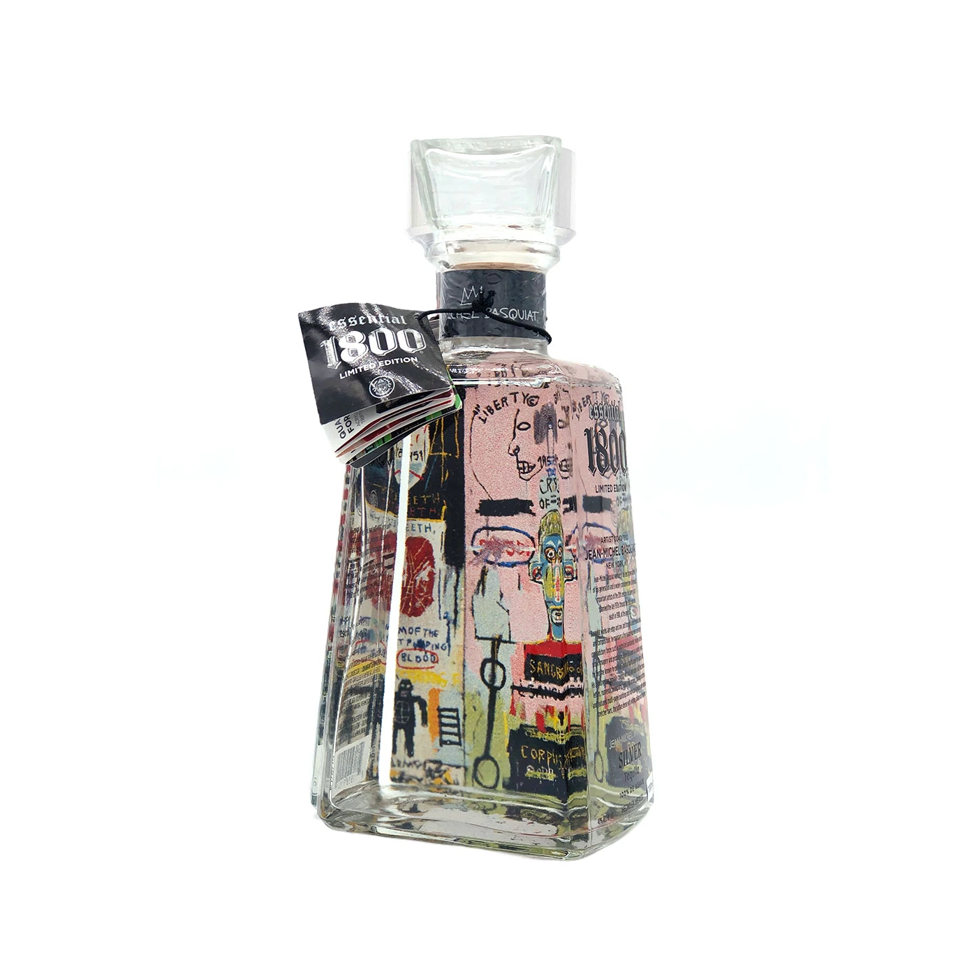 José Cuervo 1800 Blanco Jean Michel Basquiat "In Italian 1983"