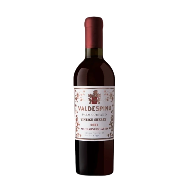 Valdespino Palo Cortado Vintage Sherry Macharnudo Alto Single Vineyard 2001