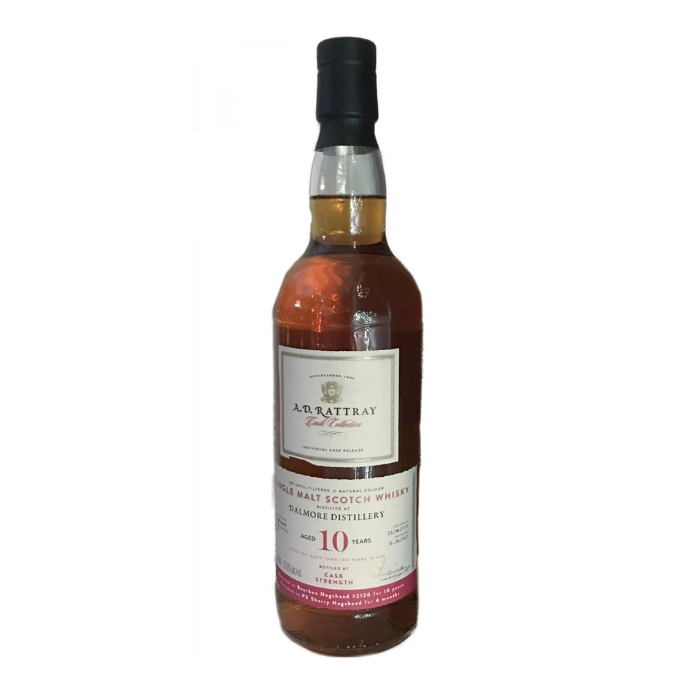 Dalmore 10 Years Old 2007 Cask #2120 (A.D. Rattray)