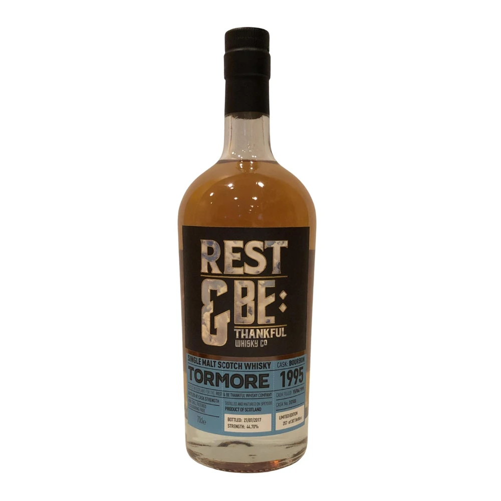 Tormore 22 Years Old 1995 Cask #20100 (Rest & be Thankful Whisky Company)