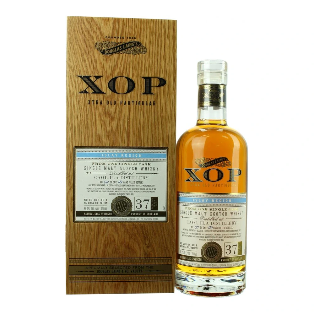 Caol Ila 37 Years Old 1980 Cask #DL 12074 (XOP)