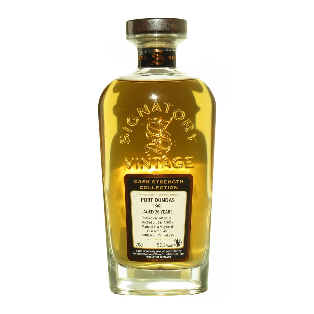 Port Dundas 26 Years Old 1991 Cask #50408 (Signatory Vintage)