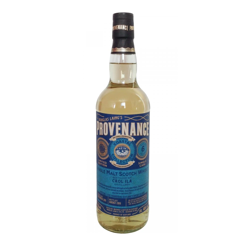 Caol Ila 6 Years Old 2011 Cask #DL 12615 (Provenance)