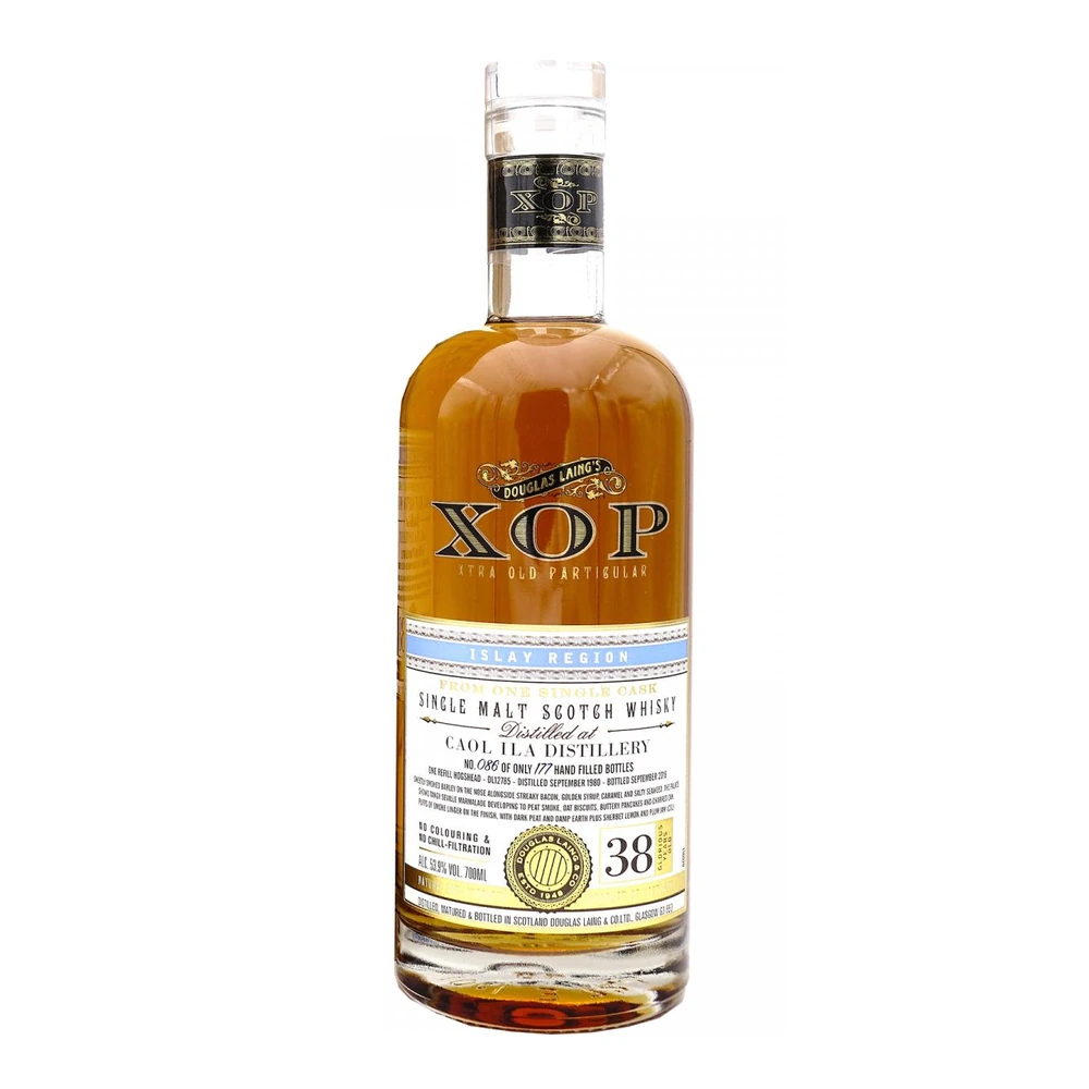 Caol Ila 38 Years Old 1980 Cask #DL 12785 (XOP)