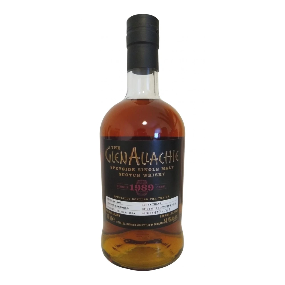Glenallachie Single Cask for UK - Batch 1 28 Years Old 1989