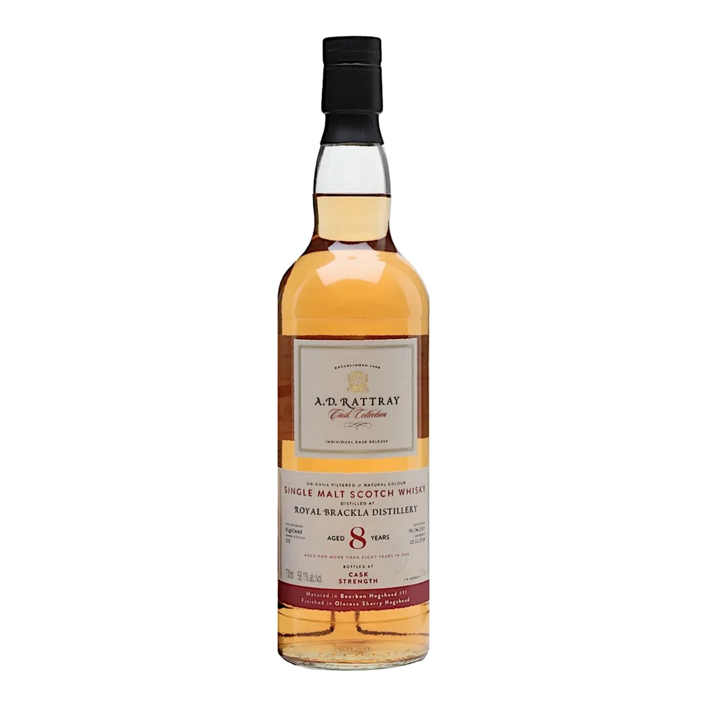 Royal Brackla 8 Years Old 2010 Cask #11 (A.D. Rattray)