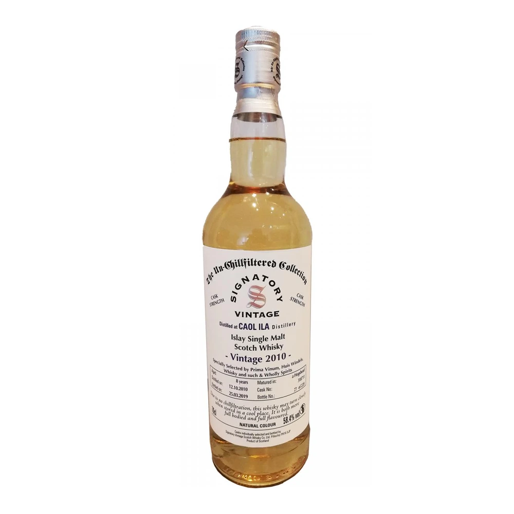 Caol Ila 8 Years Old 2010 Cask #318711 (Signatory)