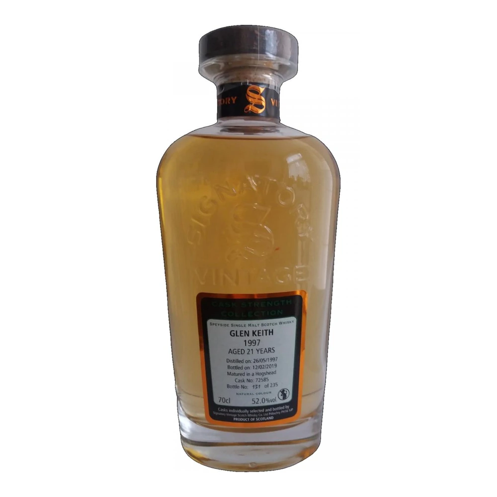 Glen Keith 21 Years Old 1997 Cask #72585 (Signatory)