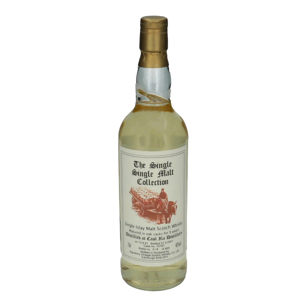 Caol Ila 9 Years Old 1991 Cask #10787 (Signatory)