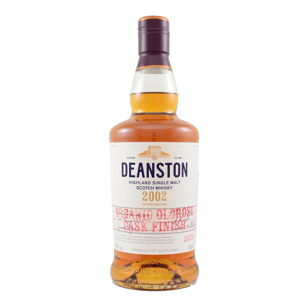 Deanston Organic Oloroso Cask Finish 16 Years Old 2002