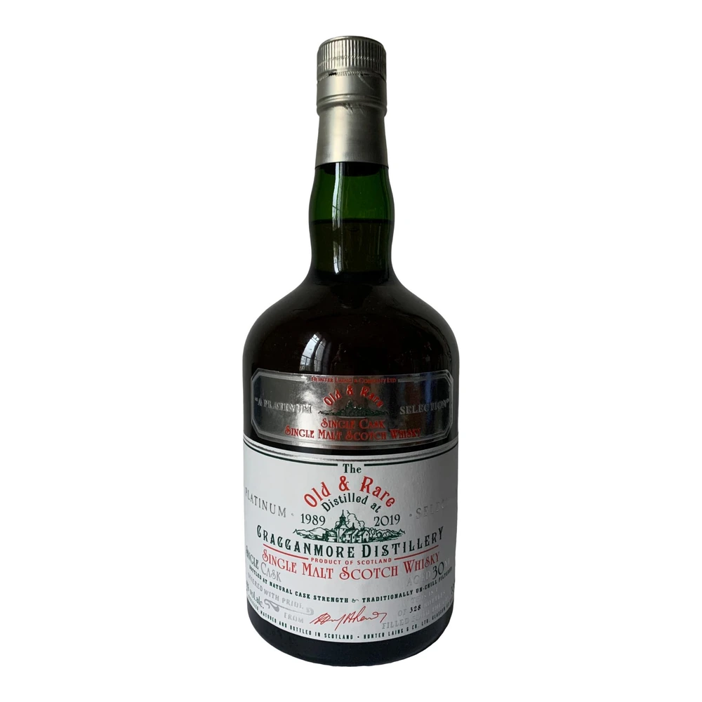Cragganmore 30 Years Old 1989 Old & Rare A Platinum Selection (Hunter Laing)