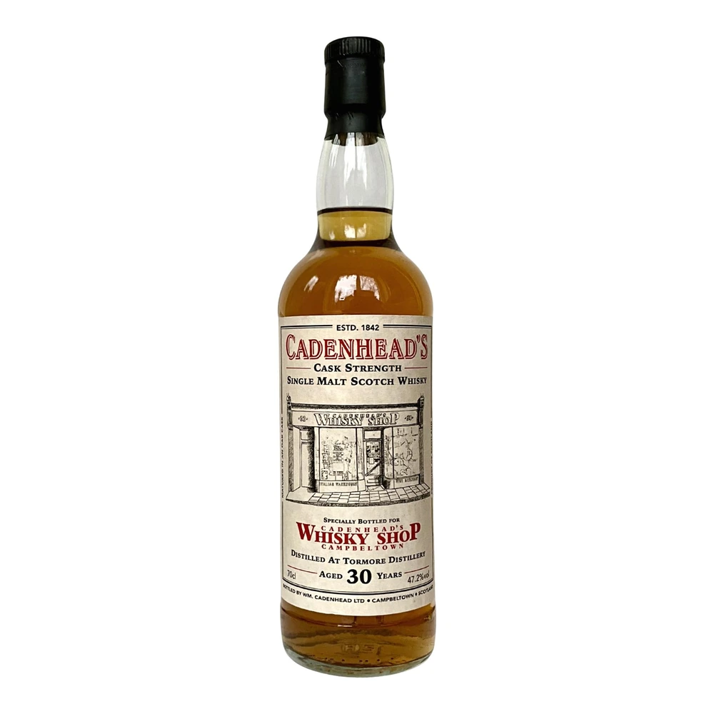 Tormore 30 Years Old 1988 Cadenhead's Whisky Shop Campbeltown (Cadenhead's)
